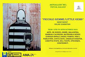 piccole gemme/ little gems. mostra d'arte collettiva online